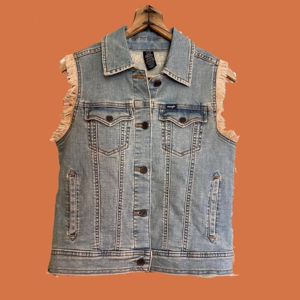 Vintage Wrangler denim vest